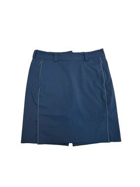 Nike golf navy blue skirt skort tour performance Drifit Sz 4